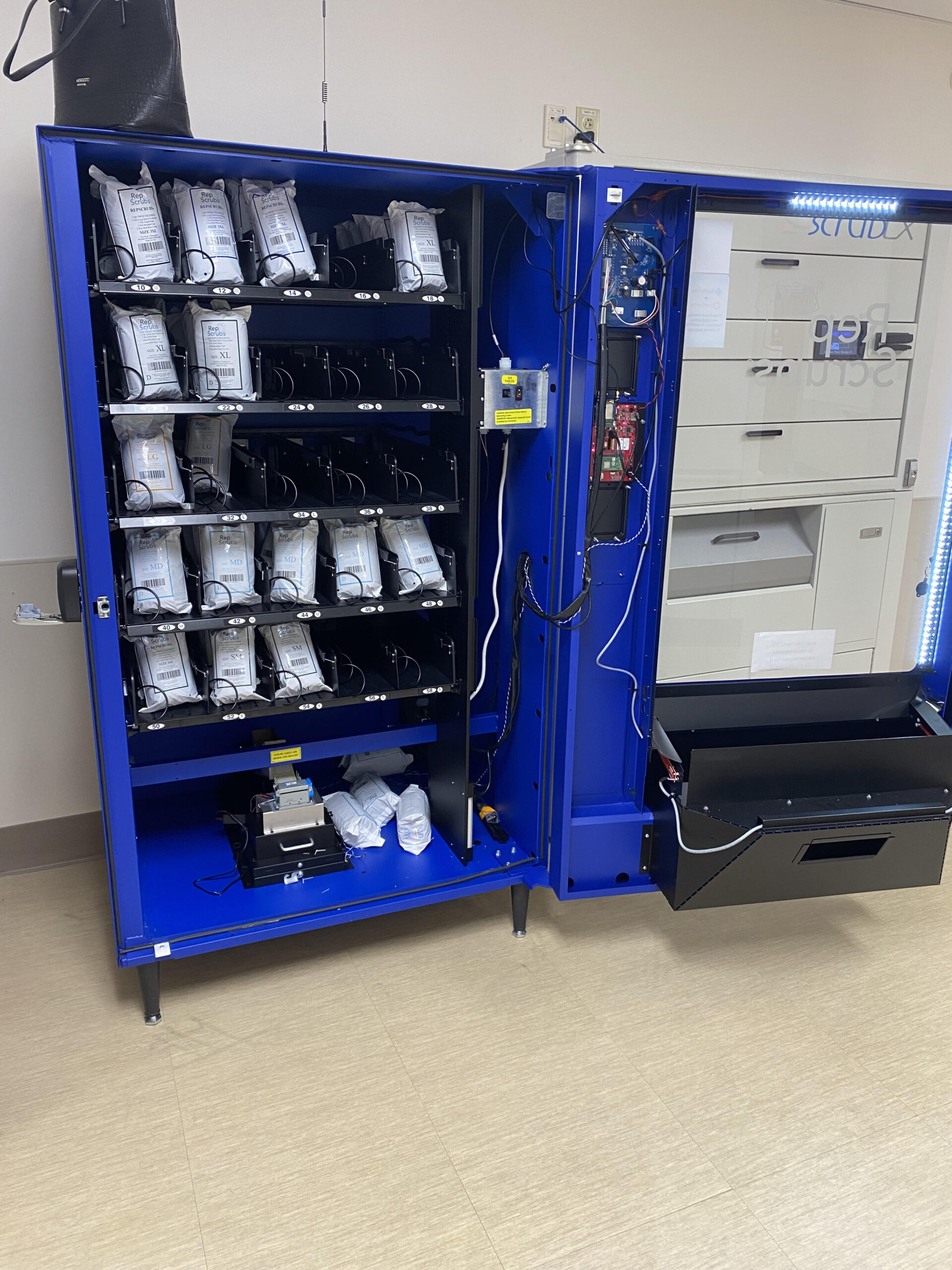 Maintenance & Programming on 
Hospital Scrub Machines by Vansin Network